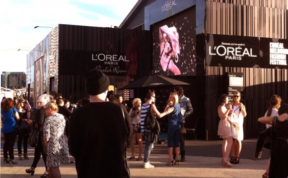 Outside of lmff 2012, loreal