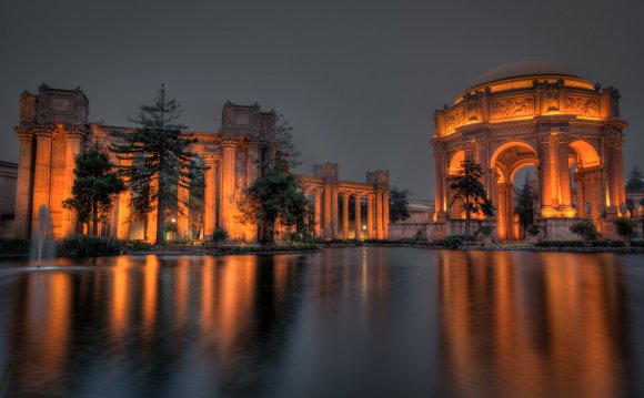 The Palace of Fine arts in San