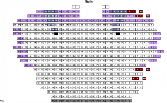 Princess Theatre Seating Plan