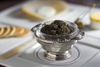 Caviar at Victoria and Albert's